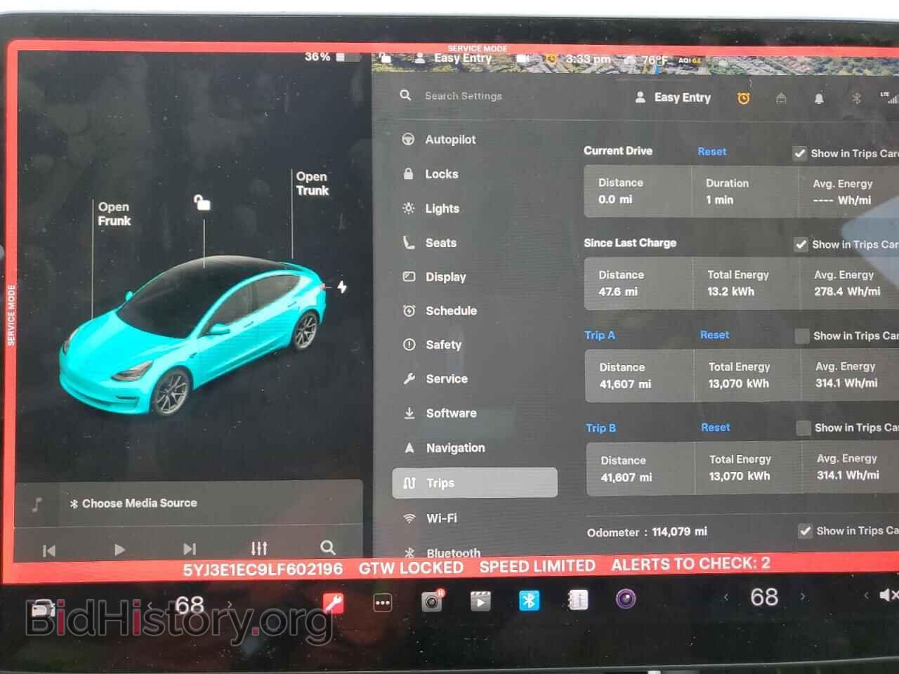 2020 TESLA MODEL 3 - VIN: 5YJ3E1EC9LF602196 - Photo 9