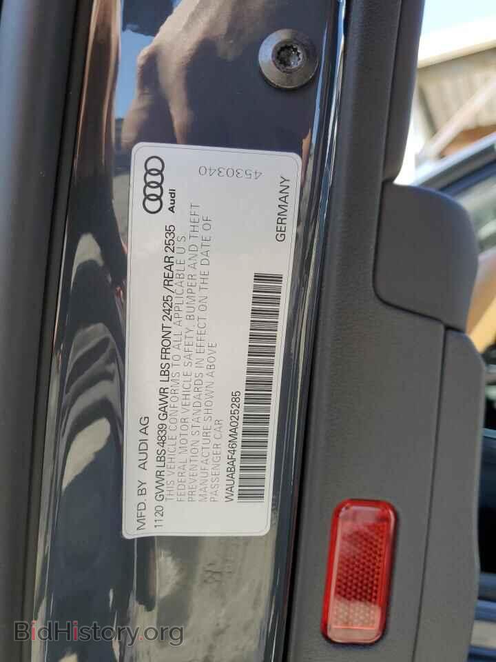 2021 AUDI A4 - VIN: WAUABAF46MA025285 - Photo 12