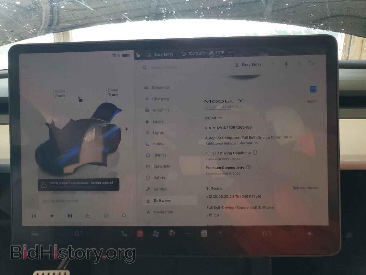 2024 TESLA MODEL Y - VIN: 7SAYGDEF2RA269456 - Фото 9