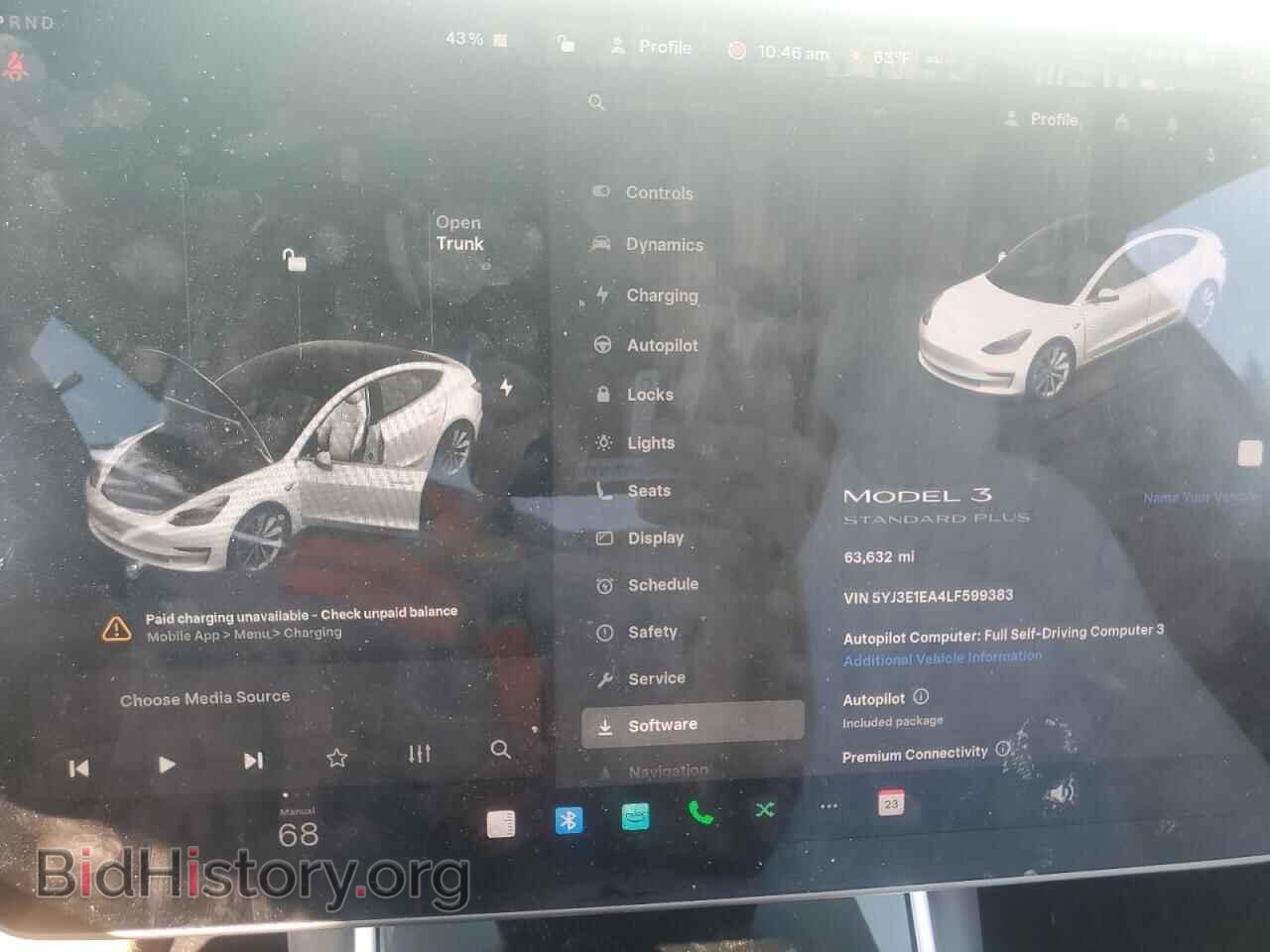 2020 TESLA MODEL 3 - VIN: 5YJ3E1EA4LF599383 - Photo 9
