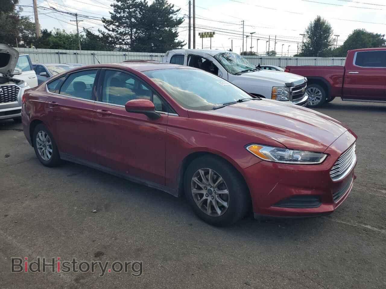 2016 FORD FUSION - VIN: 3FA6P0G71GR325555 - Фото 4