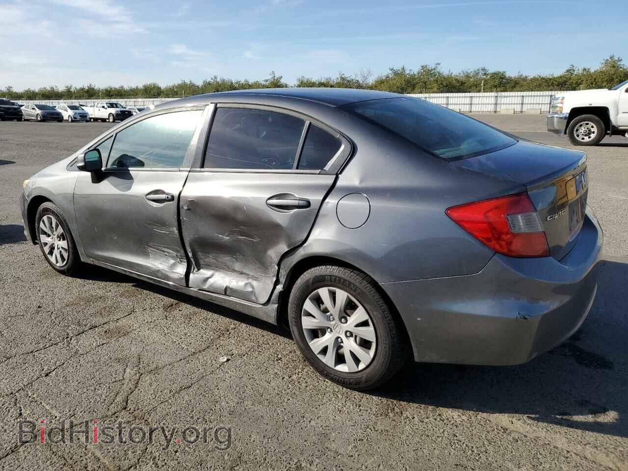 2012 HONDA CIVIC - VIN: 19XFB2F87CE025471 - Фото 2