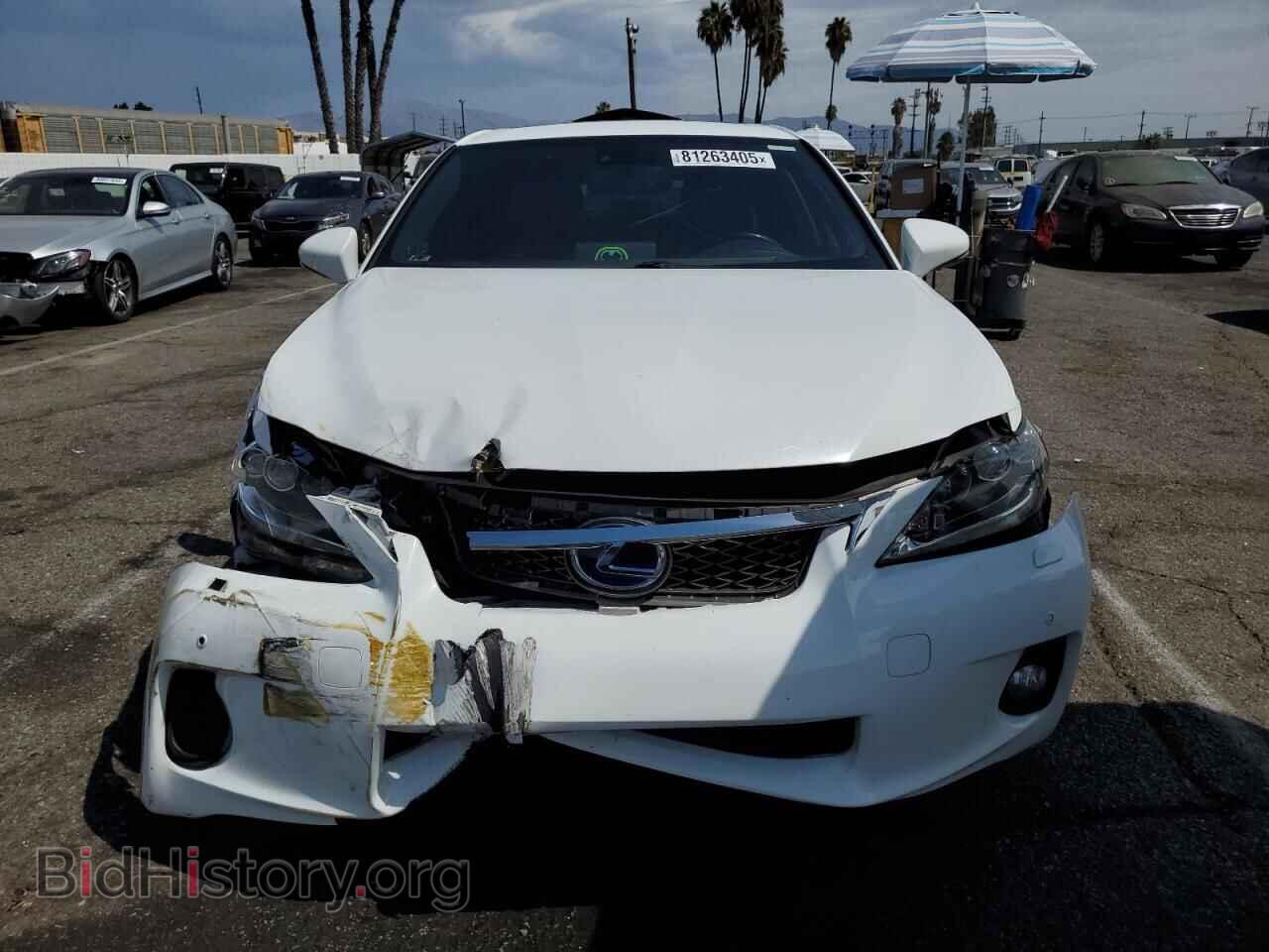 2013 LEXUS CT 200 - VIN: JTHKD5BH9D2142370 - Фото 5