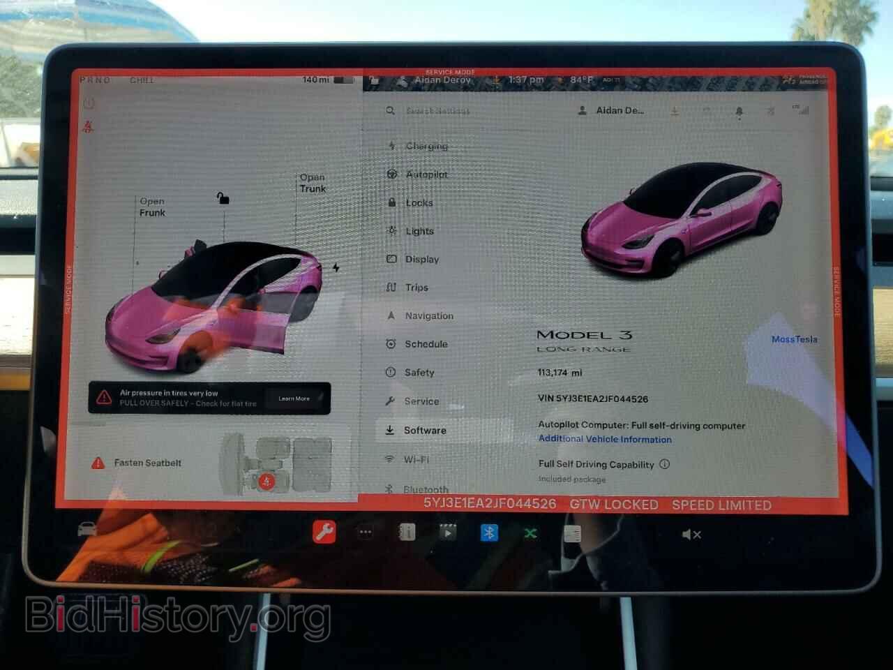 2018 TESLA MODEL 3 - VIN: 5YJ3E1EA2JF044526 - Photo 9