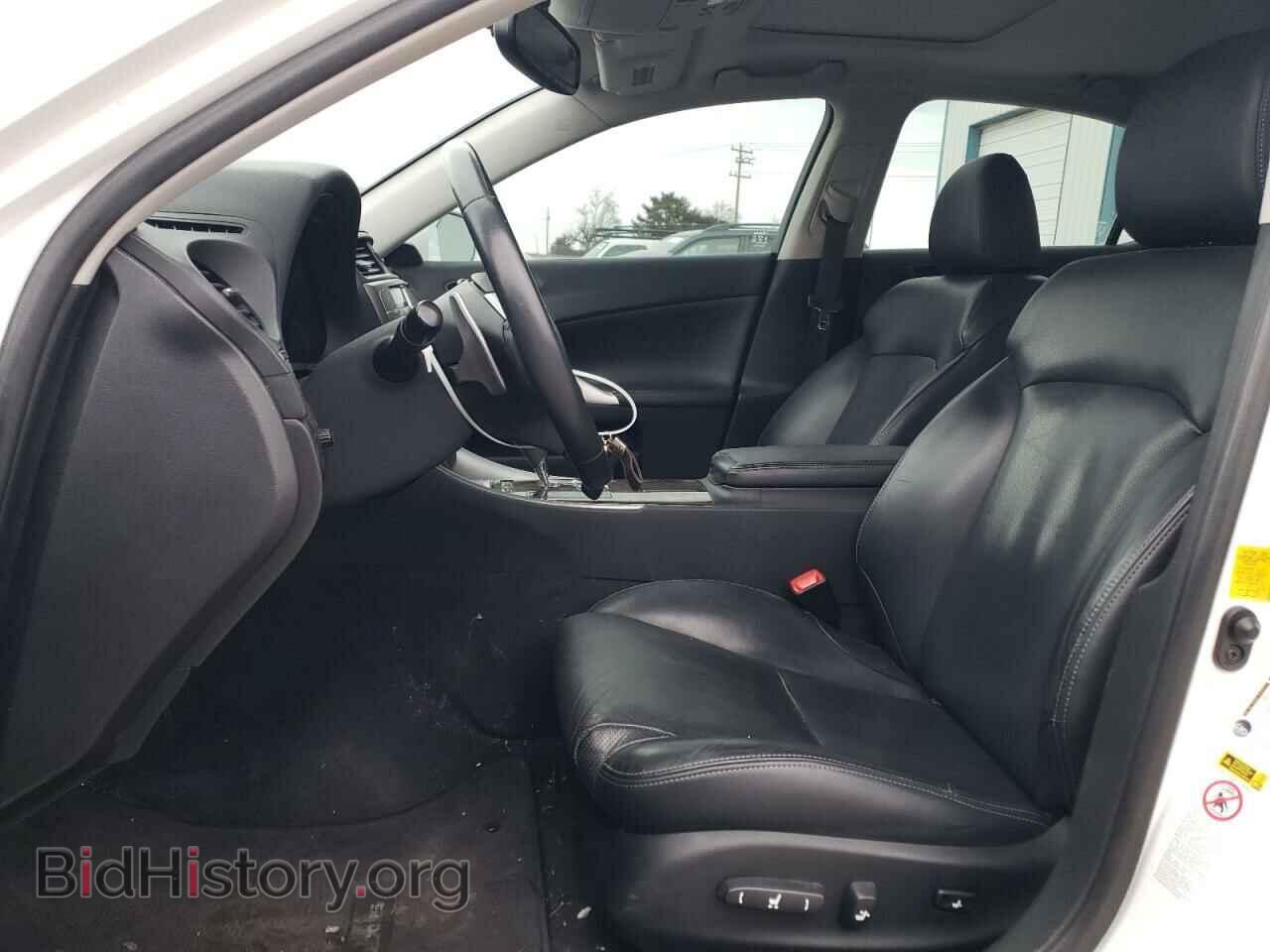 2012 LEXUS IS - VIN: JTHCF5C25C5058374 - Фото 7
