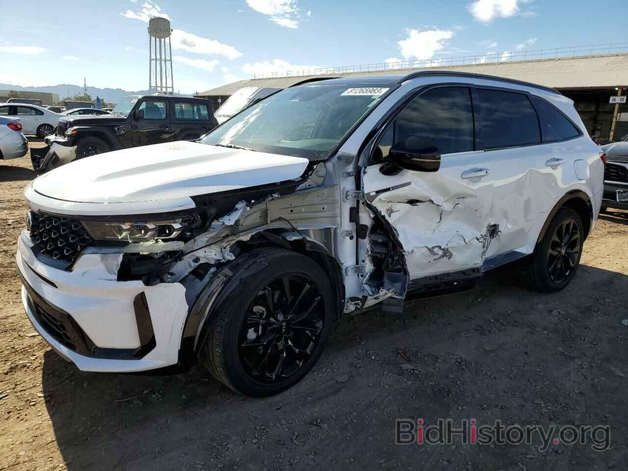 Photo 5XYRK4LF2MG010862 - KIA SORENTO 2021