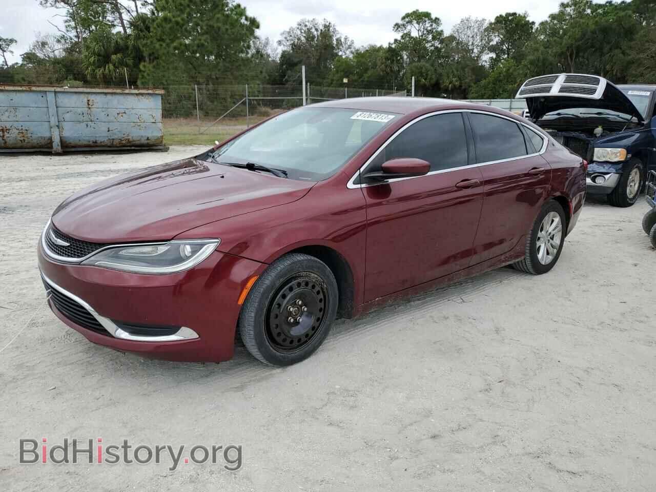Фотография 1C3CCCAB9FN646076 - CHRYSLER 200 2015