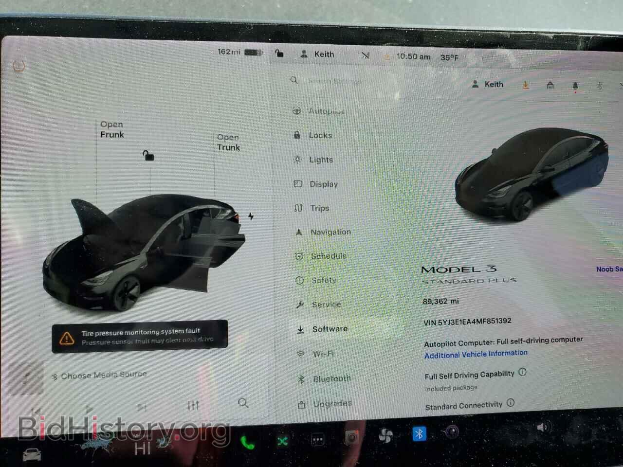 2021 TESLA MODEL 3 - VIN: 5YJ3E1EA4MF851392 - Фото 9