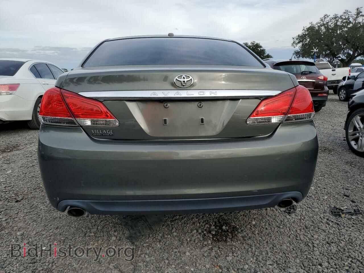 2011 TOYOTA AVALON - VIN: 4T1BK3DB1BU426013 - Фото 6
