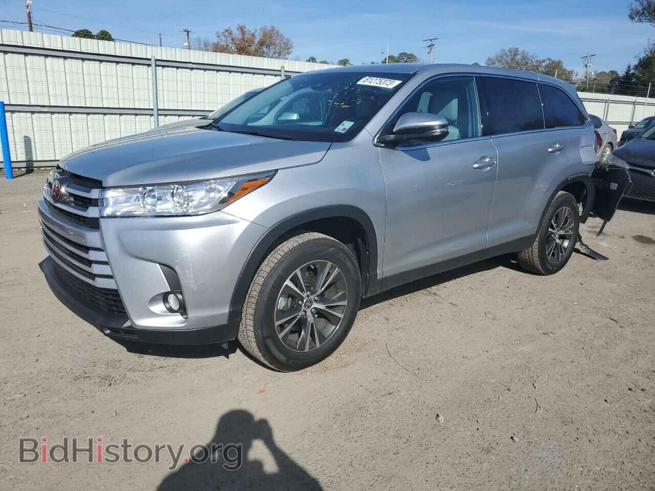 Photo 5TDZZRFH2KS368601 - TOYOTA HIGHLANDER 2019