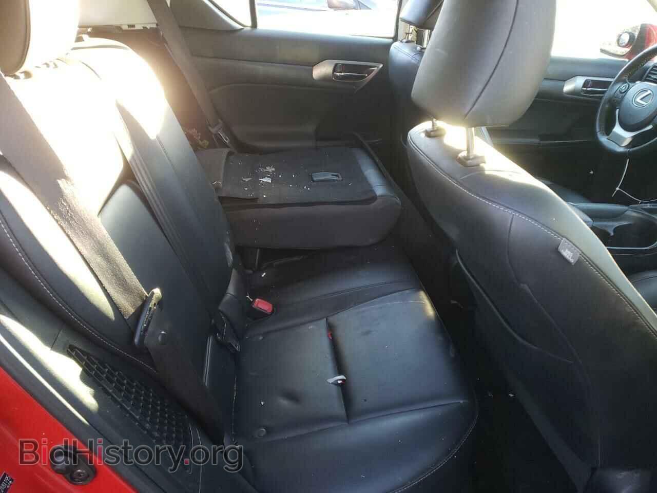 2014 LEXUS CT 200 - VIN: JTHKD5BH1E2181195 - Фото 10
