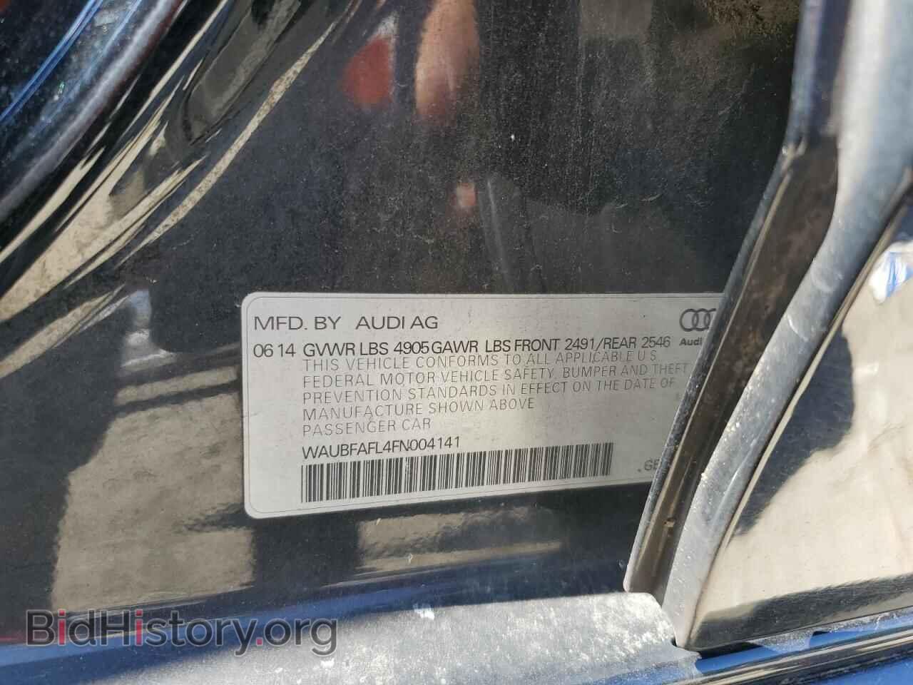 2015 AUDI A4 - VIN: WAUBFAFL4FN004141 - Фото 12