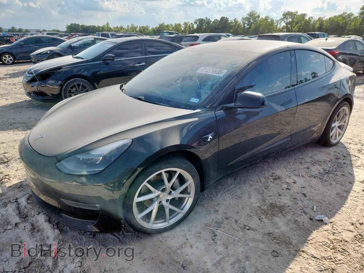 Photo 5YJ3E1EB2MF903403 - TESLA MODEL 3 2021