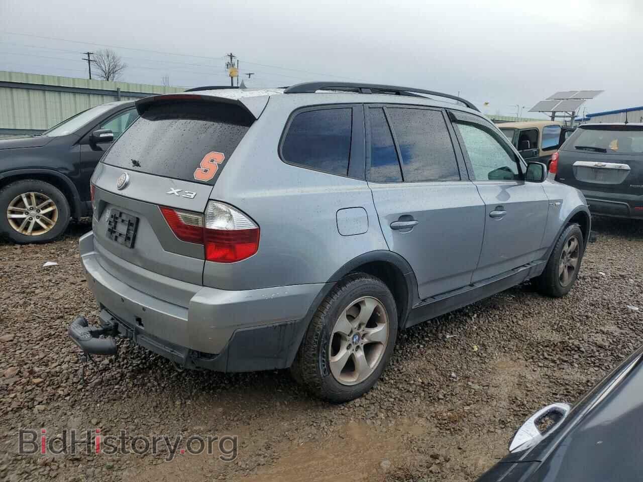 2007 BMW X3 - VIN: WBXPC93437WF15757 - Фото 3