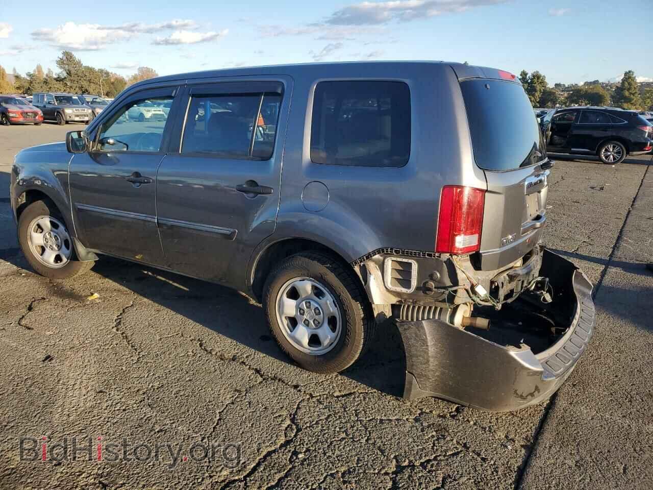2012 HONDA PILOT - VIN: 5FNYF3H20CB041615 - Фото 2