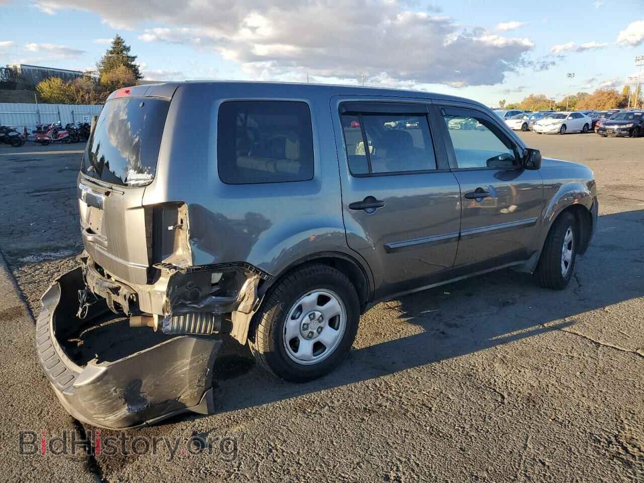 2012 HONDA PILOT - VIN: 5FNYF3H20CB041615 - Фото 3