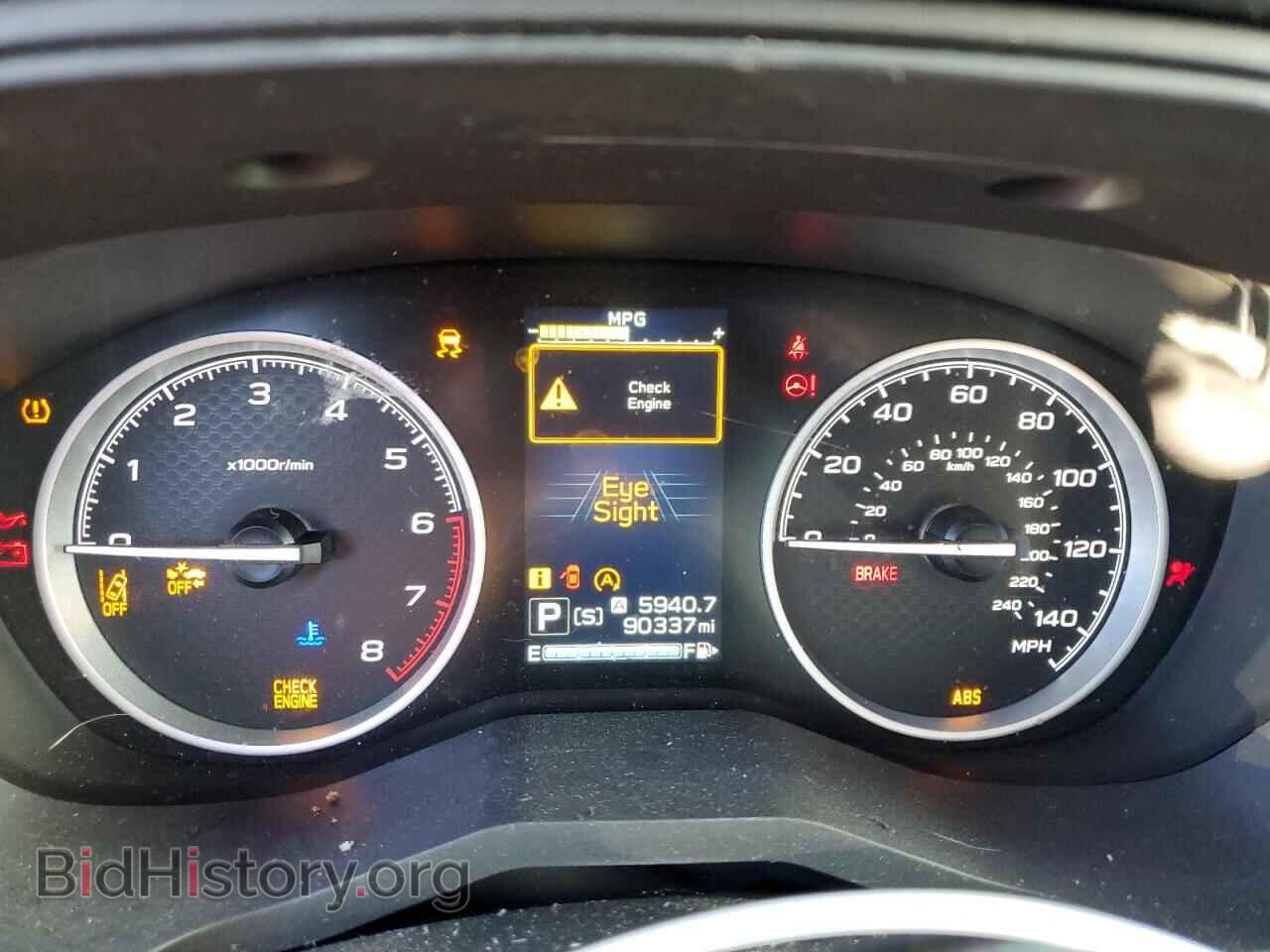 2019 SUBARU FORESTER - VIN: JF2SKAEC0KH438292 - Фото 9