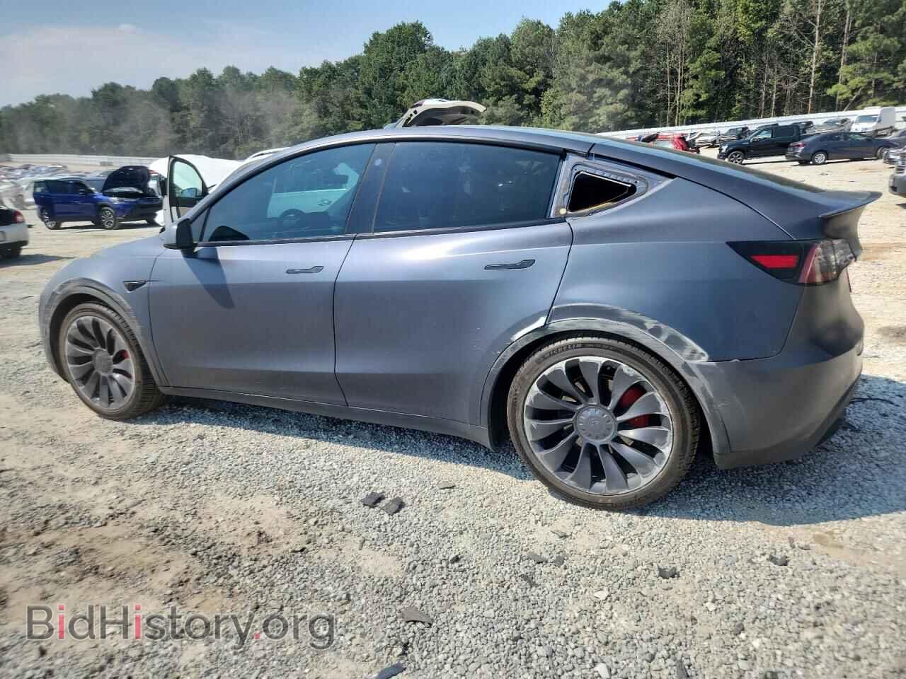 2022 TESLA MODEL Y - VIN: 7SAYGDEF7NF469570 - Фото 2