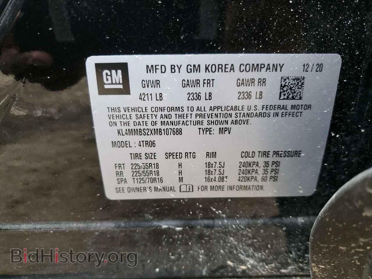 2021 BUICK ENCORE - VIN: KL4MMBS2XMB107688 - Photo 13