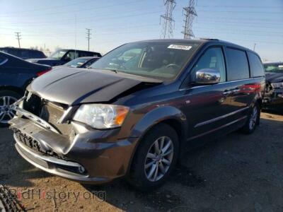 2014 Chrysler MINIVAN Touring L, gray — VIN 2C4RC1CG7ER455602, Copart