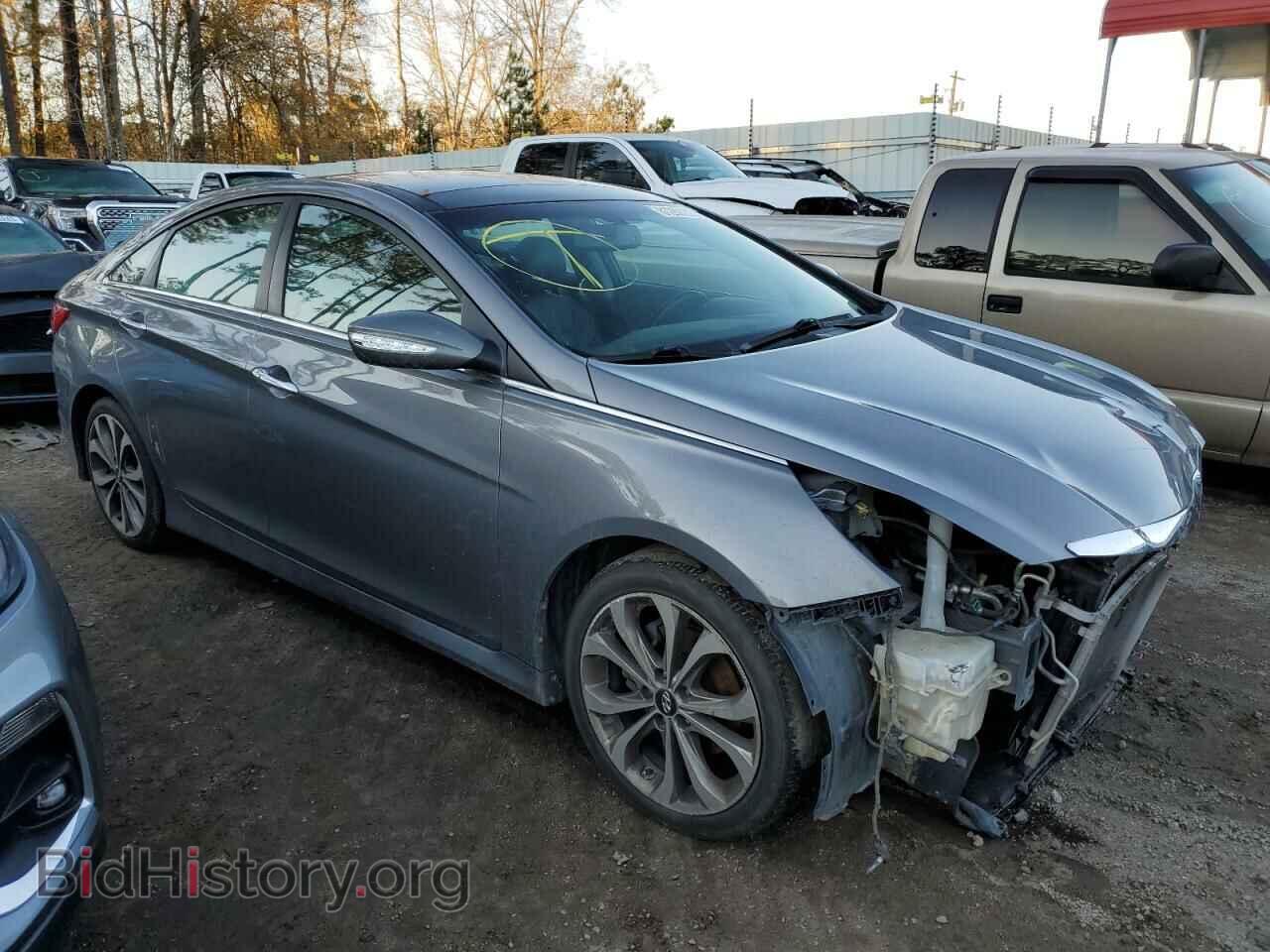 2014 HYUNDAI SONATA - VIN: 5NPEC4AB6EH887537 - Фото 4