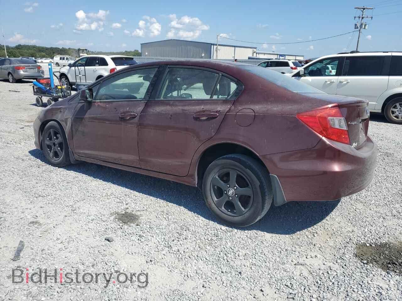 2012 HONDA CIVIC - VIN: 19XFB2F56CE089927 - Фото 2