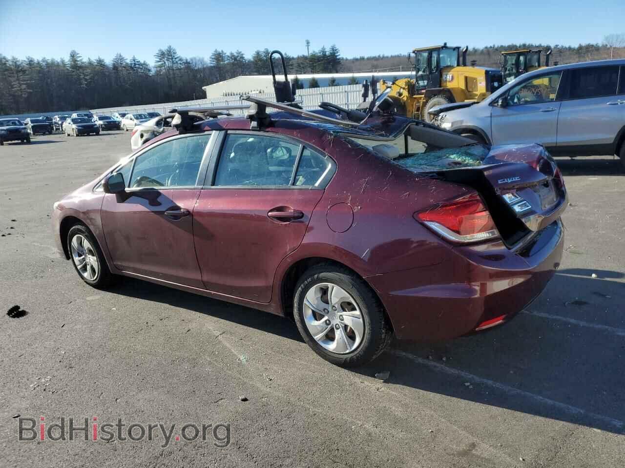 2014 HONDA CIVIC - VIN: 2HGFB2F57EH510546 - Фото 2
