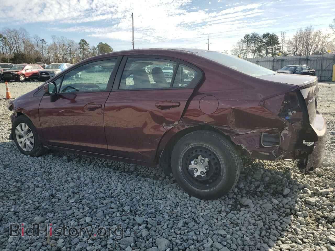 2012 HONDA CIVIC - VIN: 2HGFB2F59CH570499 - Фото 2