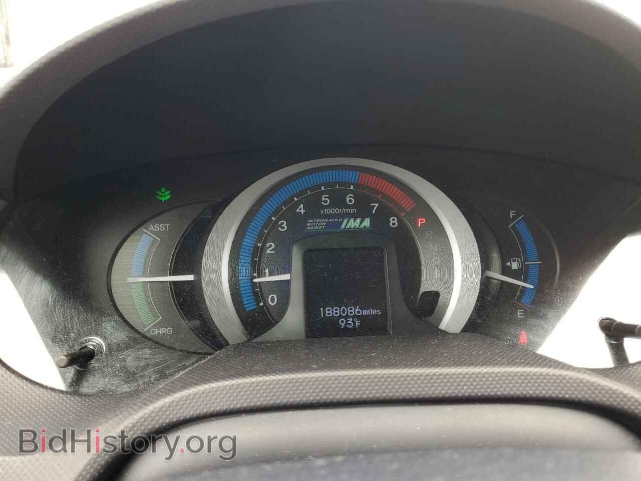 2010 HONDA INSIGHT - VIN: JHMZE2H71AS024012 - Фото 9
