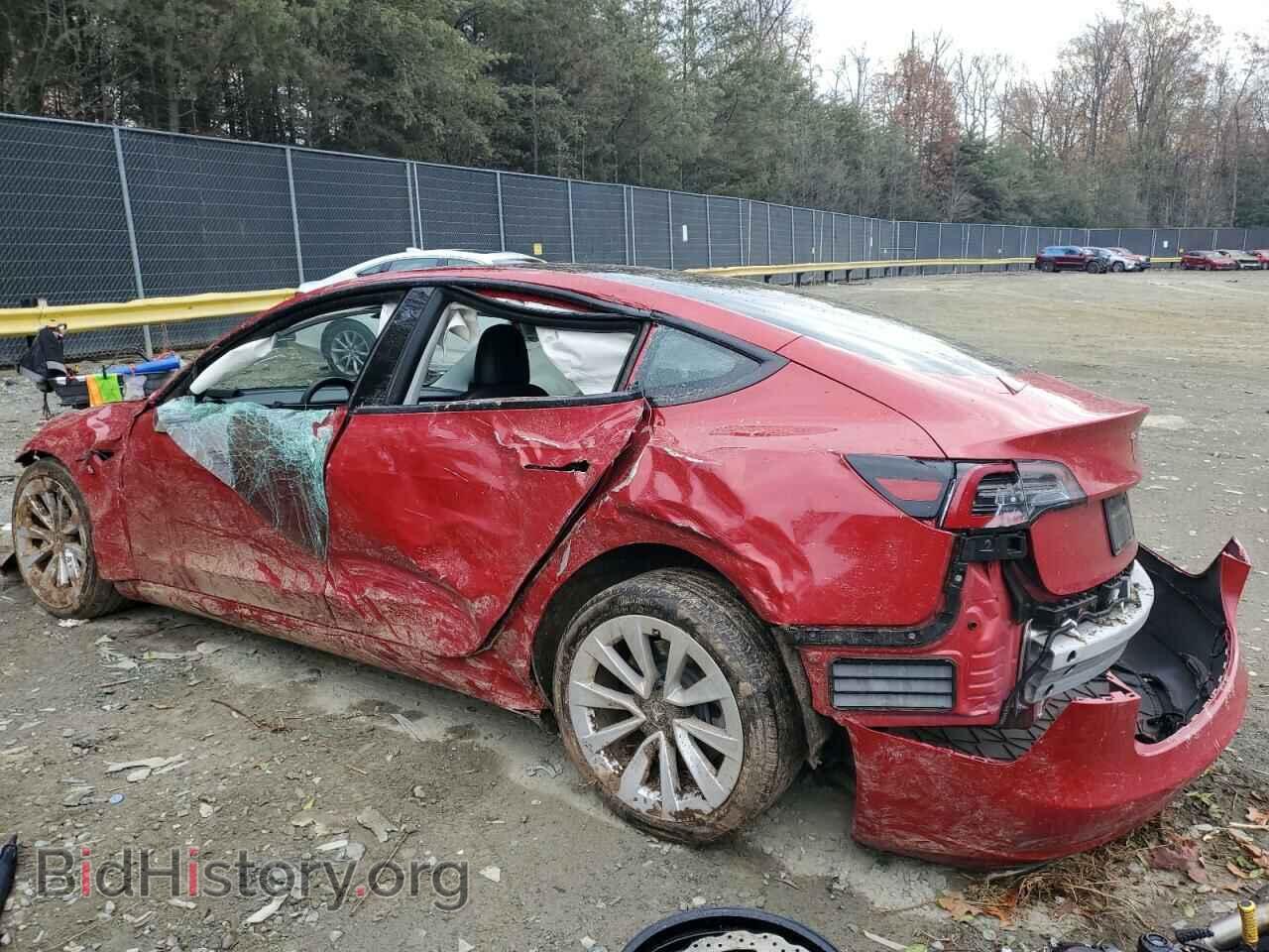 2022 TESLA MODEL 3 - VIN: 5YJ3E1EB9NF155444 - Photo 2