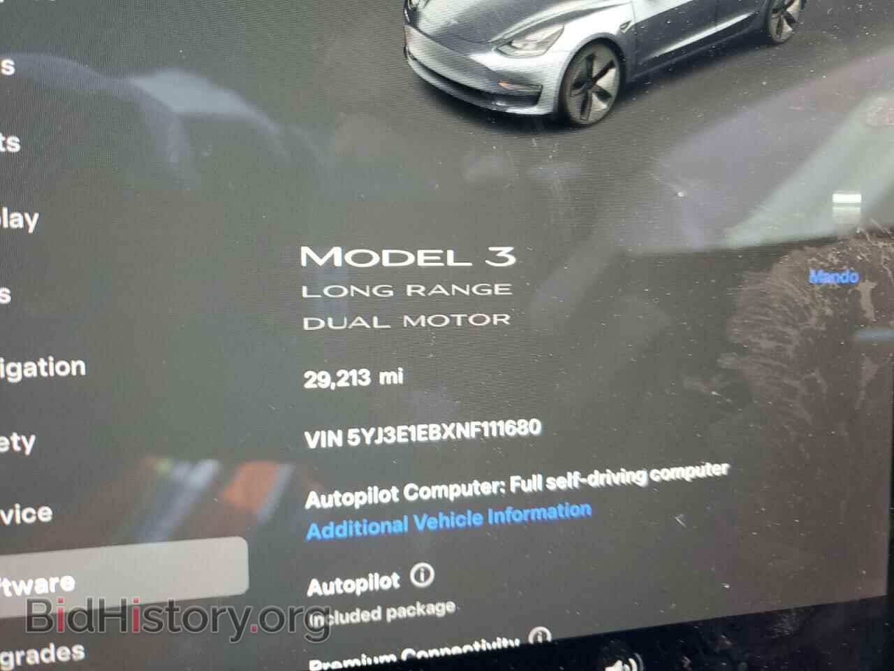 2022 TESLA MODEL 3 - VIN: 5YJ3E1EBXNF111680 - Photo 9
