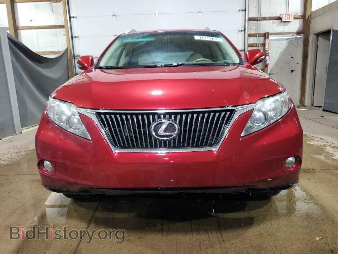 2010 LEXUS RX350 - VIN: 2T2BK1BA2AC016363 - Фото 5