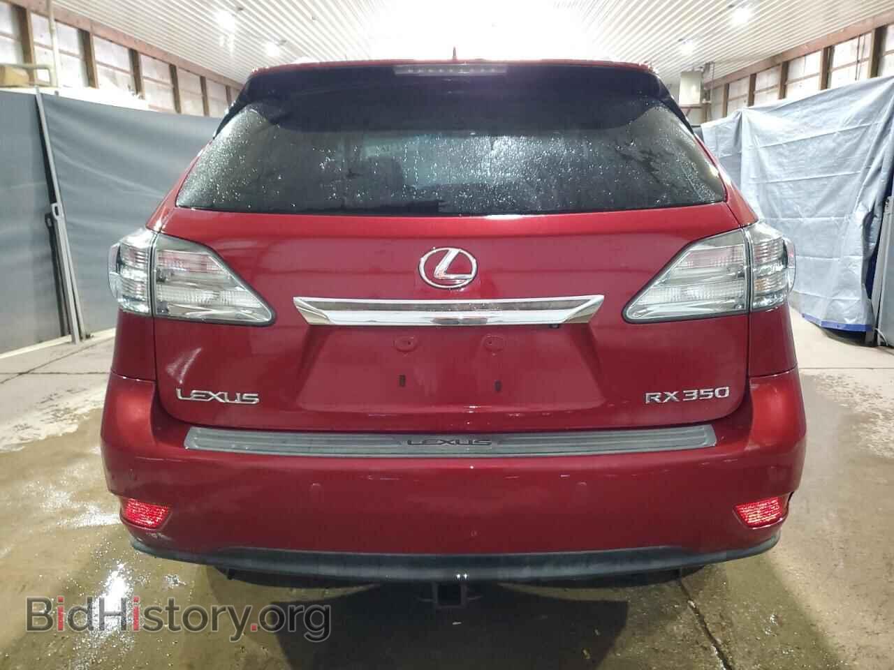 2010 LEXUS RX350 - VIN: 2T2BK1BA2AC016363 - Фото 6