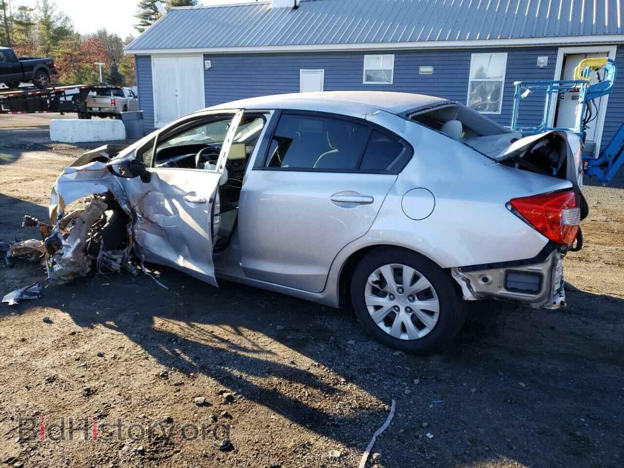 2012 HONDA CIVIC - VIN: 2HGFB2F53CH327917 - Фото 2
