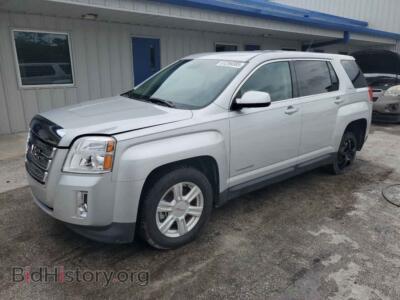 2014 GMC TERRAIN SLE, silver — VIN 2GKALMEK2E6258147, Copart