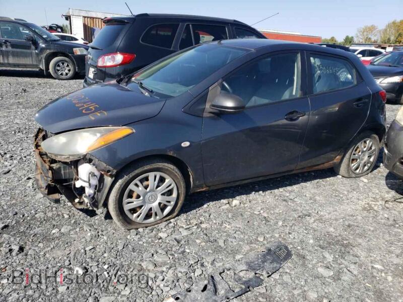 2011 Mazda 2 (VIN JM1DE1HY6B0104692) — фото 1 из 13, Copart, повреждение: передняя часть