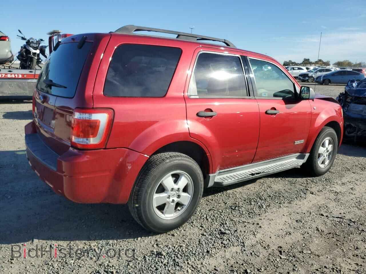 2008 FORD ESCAPE - VIN: 1FMCU03148KA56587 - Фото 3