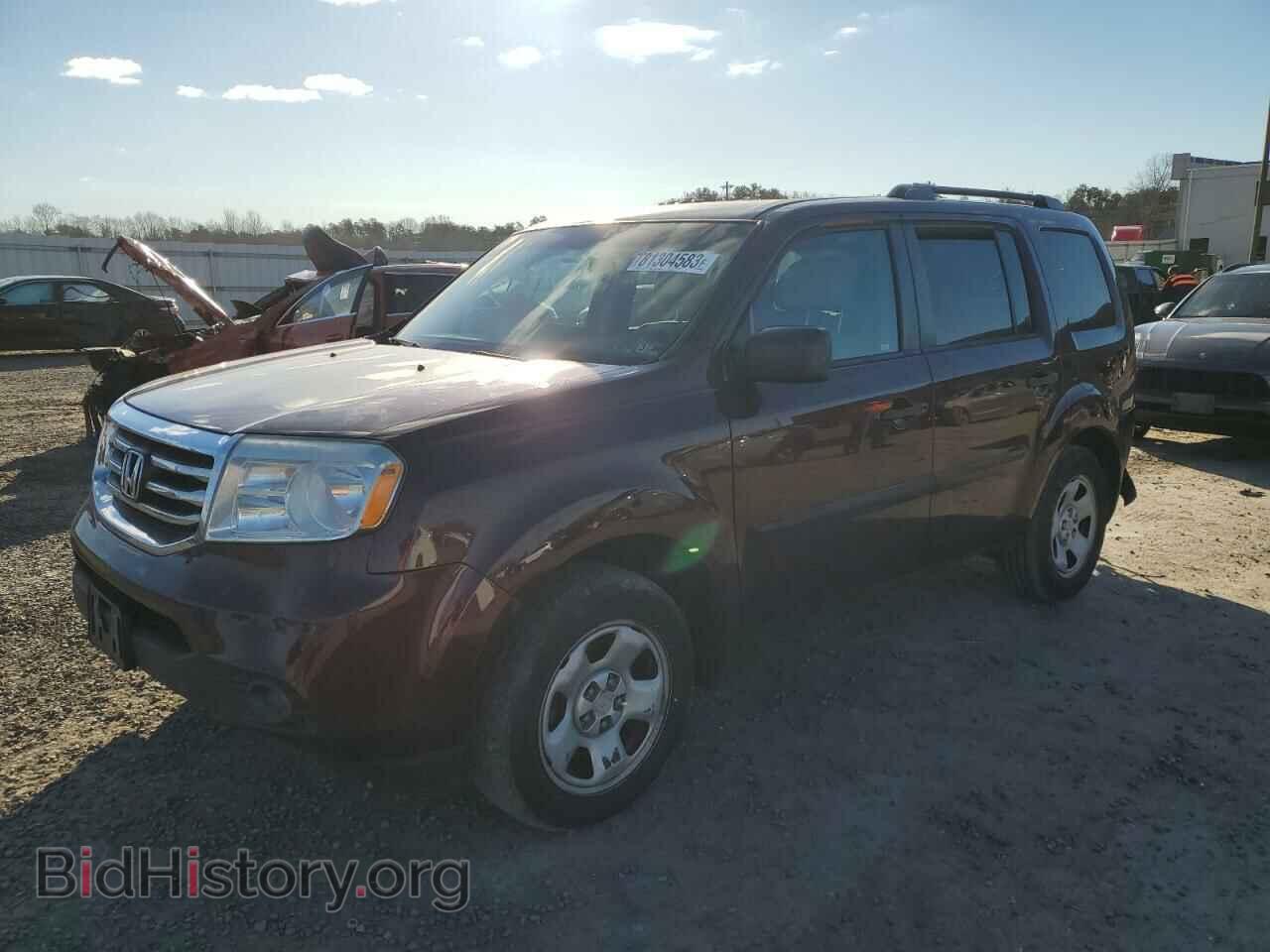 Фотография 5FNYF4H22DB005450 - HONDA PILOT 2013
