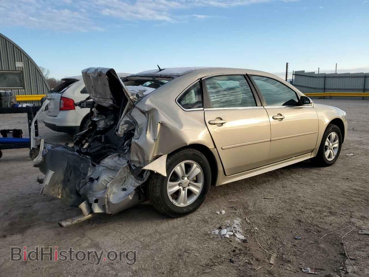 2012 CHEVROLET IMPALA - VIN: 2G1WA5E37C1308159 - Фото 3
