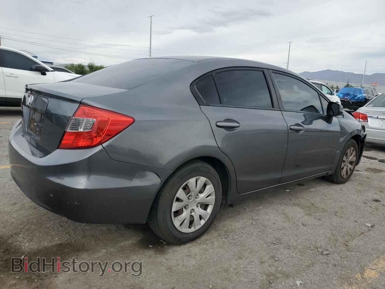 2012 HONDA CIVIC - VIN: 19XFB2F50CE374008 - Фото 3