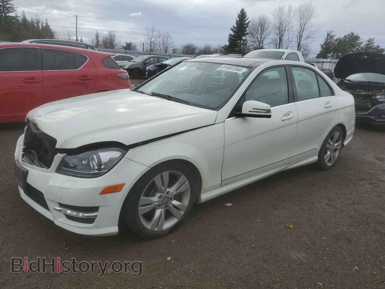 Фотография WDDGF8BB4CA659066 - MERCEDES-BENZ C-CLASS 2012