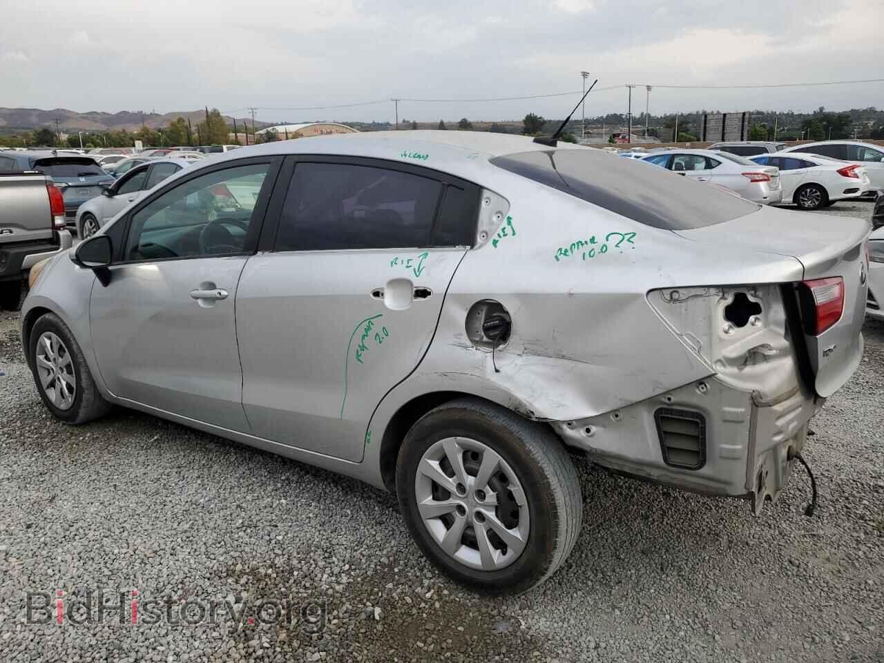 2014 KIA RIO - VIN: KNADM4A30E6334777 - Фото 2