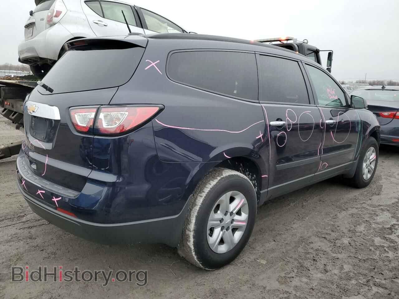 2017 CHEVROLET TRAVERSE - VIN: 1GNKRFKD4HJ219025 - Фото 3