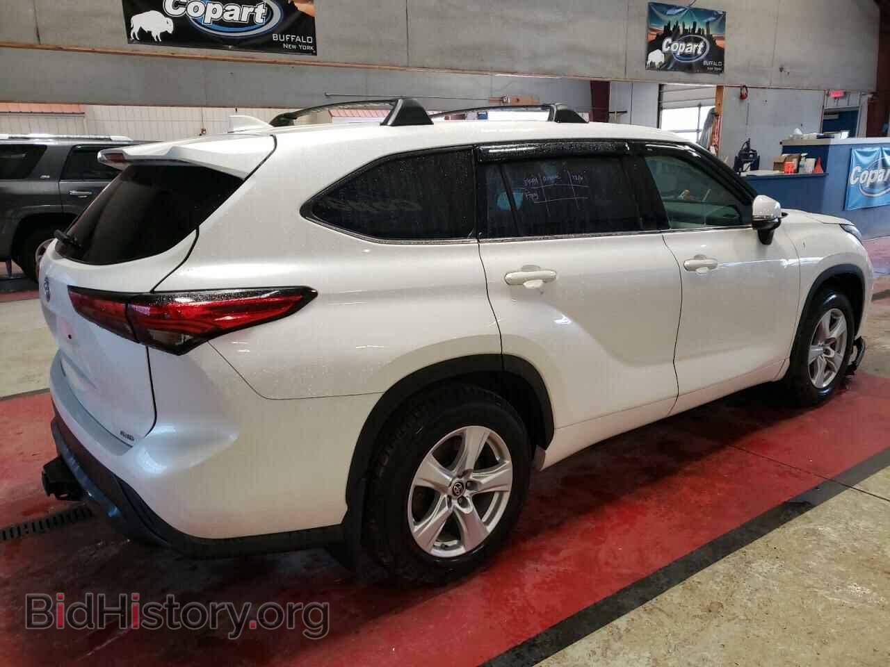 2021 TOYOTA HIGHLANDER - VIN: 5TDCZRBH8MS547787 - Фото 3