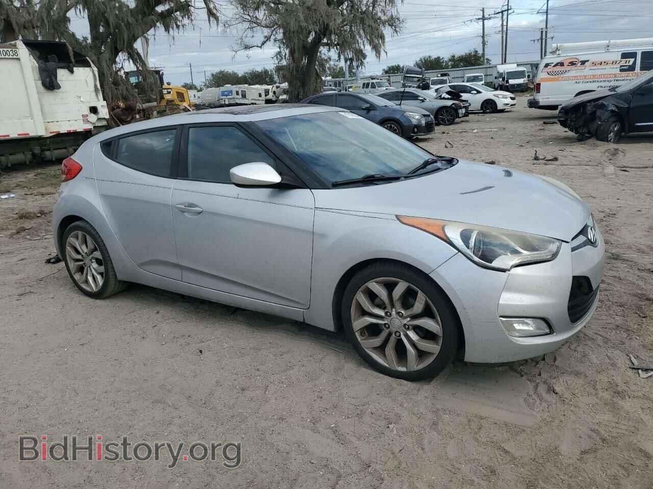 2012 HYUNDAI VELOSTER - VIN: KMHTC6AD1CU055977 - Фото 4