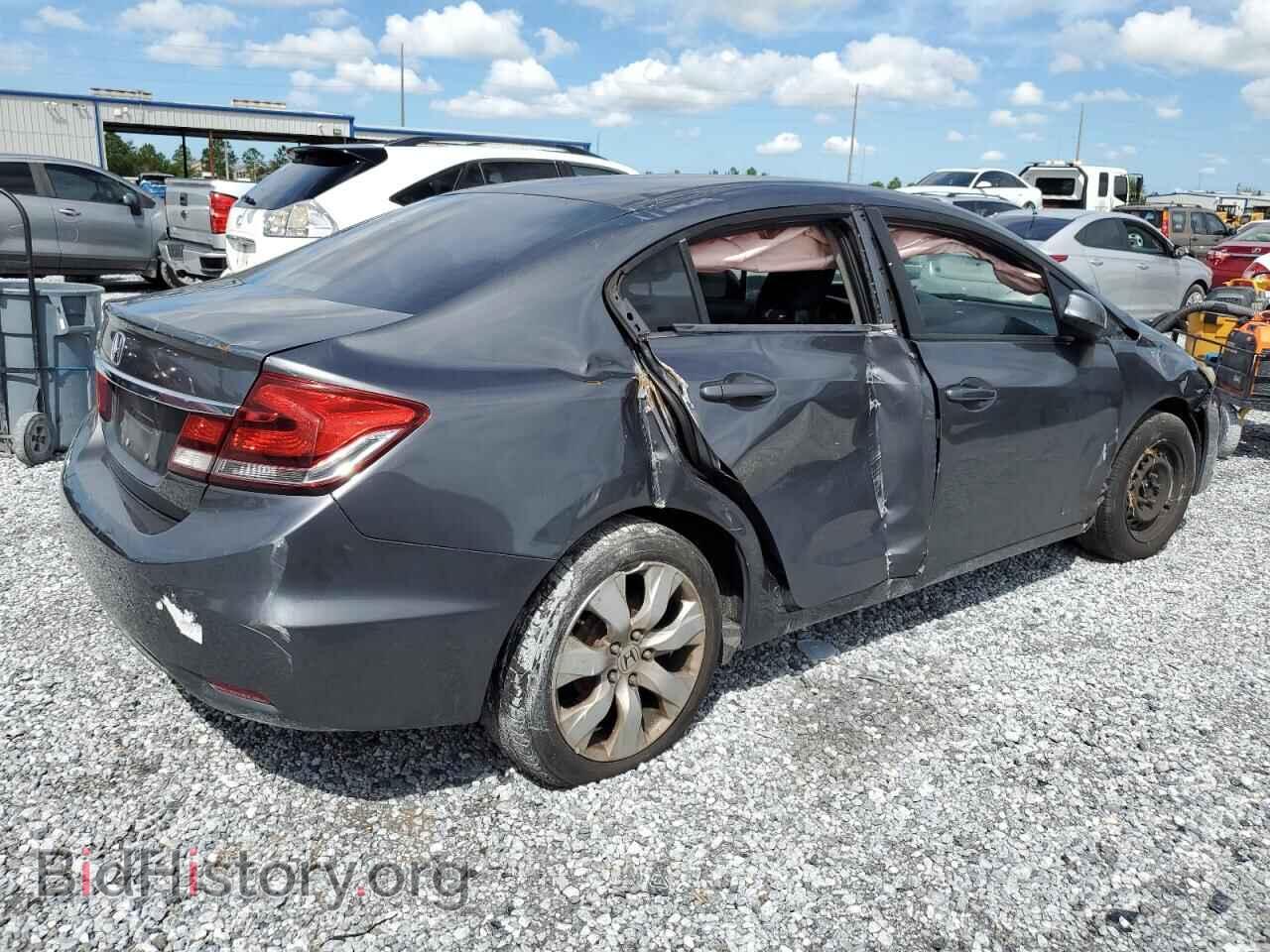 2013 HONDA CIVIC - VIN: 19XFB2F51DE099475 - Фото 3