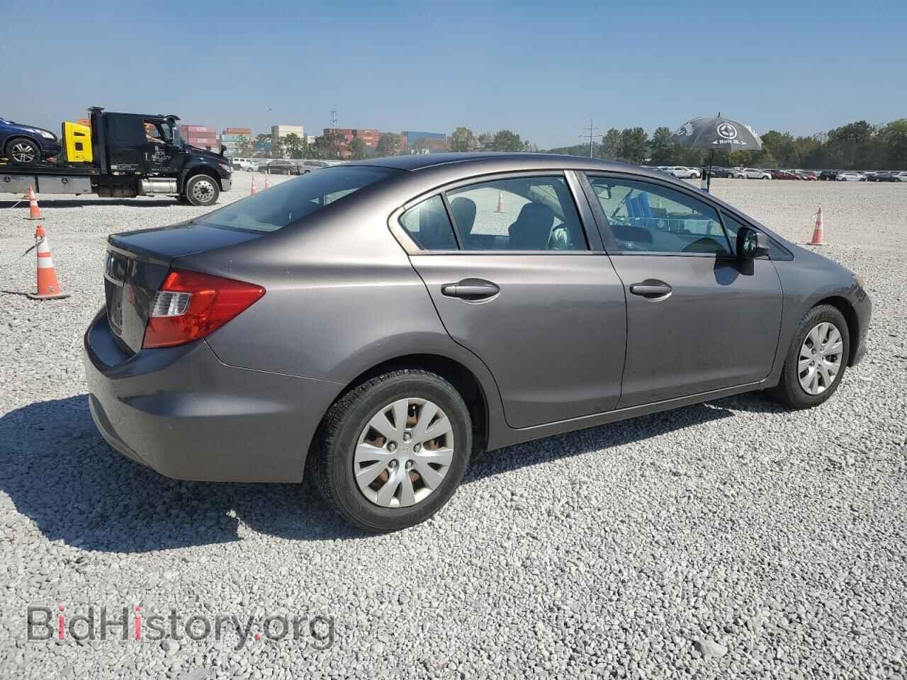 2012 HONDA CIVIC - VIN: 19XFB2F52CE086197 - Фото 3