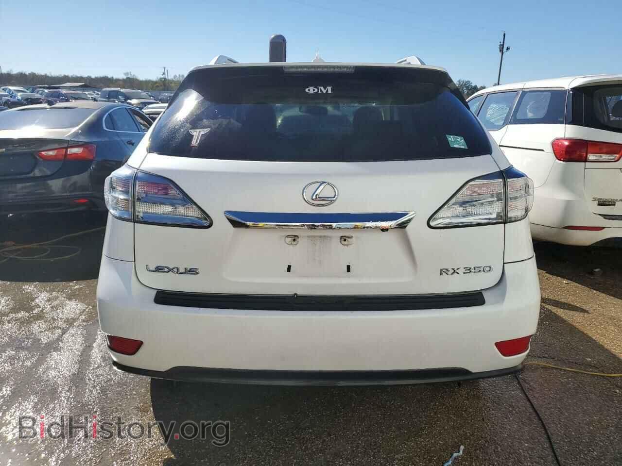 2010 LEXUS RX350 - VIN: 2T2BK1BA9AC076480 - Фото 6