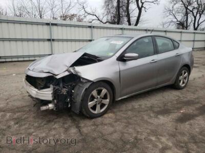 2015 Dodge DART Dart SXT, silver — VIN 1C3CDFBB5FD351561, Copart