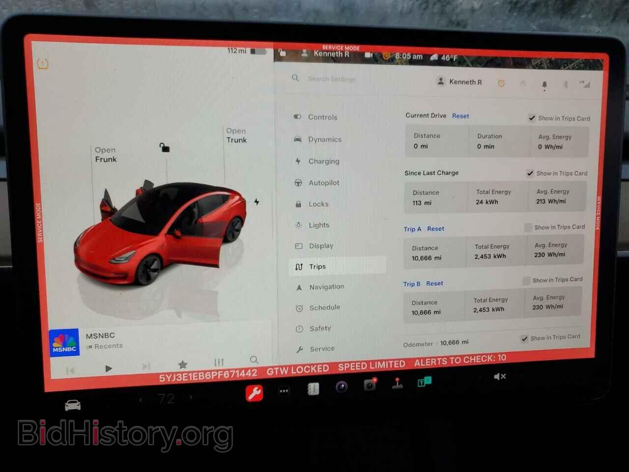 2023 TESLA MODEL 3 - VIN: 5YJ3E1EB6PF671442 - Фото 9